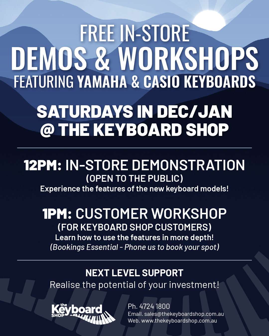 in store demonstrations